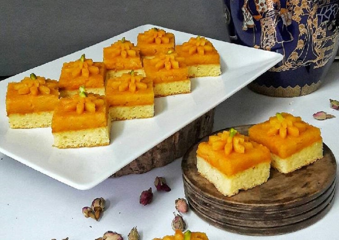 طرز تهيه کیک حلوایی :