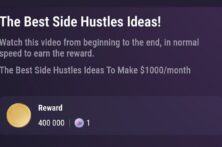 کد تسک جدید تپ سواپ The Best Side Hustles Ideas!