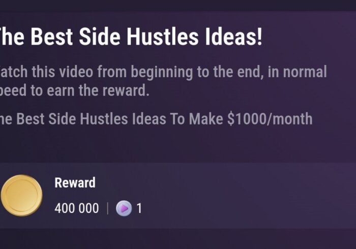 کد تسک جدید تپ سواپ The Best Side Hustles Ideas!