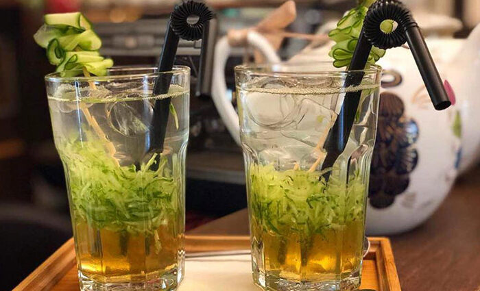طرز تهیه نوشیدنی خیارسکنجبین با طعم نعناع؛ یک نوشیدنی خنک و سنتی ایرانی