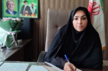 یک بانو برای نخستین بار بخشدار بخش مرکزی شهرستان خوشاب شد