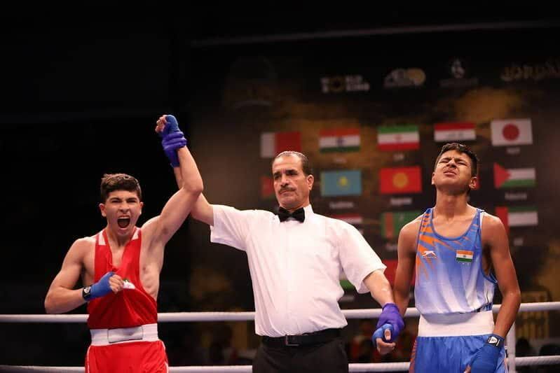 کسب مدال نقره توسط بوکسور چهارمحال و بختیاری در قهرمانی نونهالان آسیا