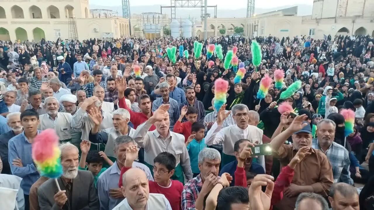🎉 مهمانی دلها با بیرق رضوی در خراسان جنوبی