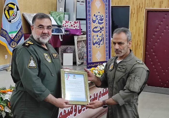 معرفی فرمانده جدید پایگاه چهارم شکاری وحدتی دزفول
