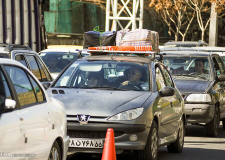ترافیک سنگین در محورهای شمالی و آزادراه‌های استان البرز
