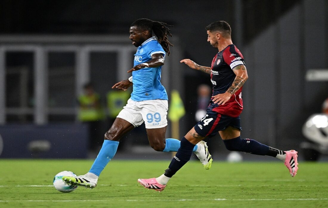 برد لحظه آخری ناپولی مقابل کالیاری/ سوله ستاره جدید گلادیاتور‌ها