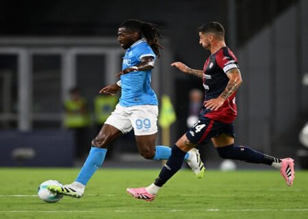 برد لحظه آخری ناپولی مقابل کالیاری/ سوله ستاره جدید گلادیاتور‌ها