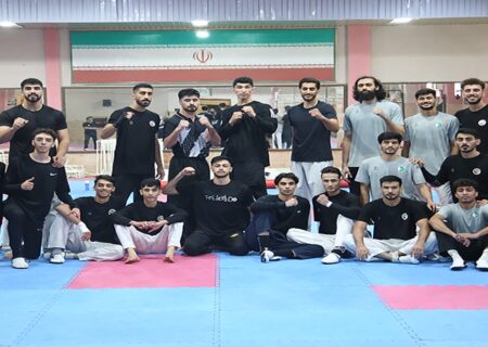 آغاز تمرین مشترک تیم‌های ملی تکواندو ایران و پاکستان در خانه تکواندو