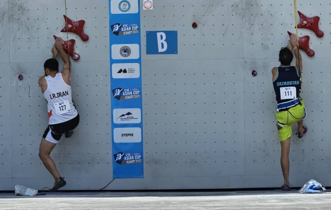 سه سنگنورد ایرانی راهی فینال کاپ آسیا در ماده «سرعت» شدند