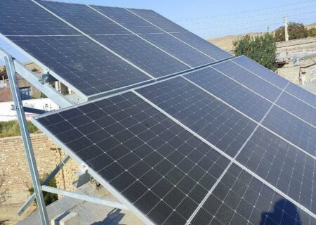 افتتاح ۱۸ نیروگاه خورشیدی مددجویی در سلماس