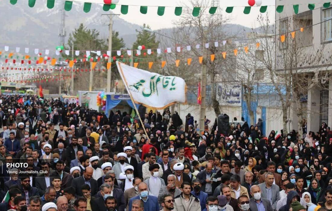 شادیپیمایی از حسینیه ثارالله تا گلزار شهدای یاسوج برگزار میشود