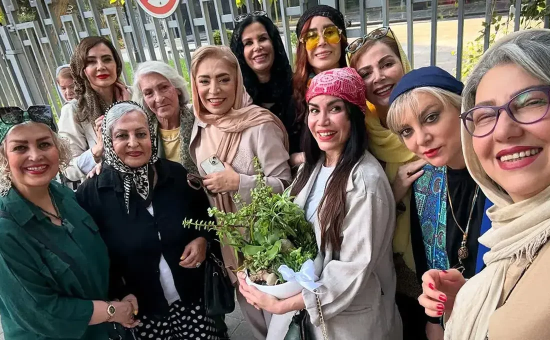 دورهمی صمیمی بازیگران زن سینما و تلویزیون (عکس)