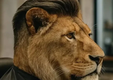 مدل موی انسانی در حیوانات؛ از تاج خروسی گوریل تا آندرکات جناب شیر(عکس)