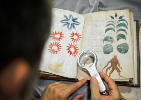 راز ۵۰۰ ساله؛ نسخه خطی وینیچ، کتابی که با کلمات بیگانه نوشته شده است(+فیلم و عکس)