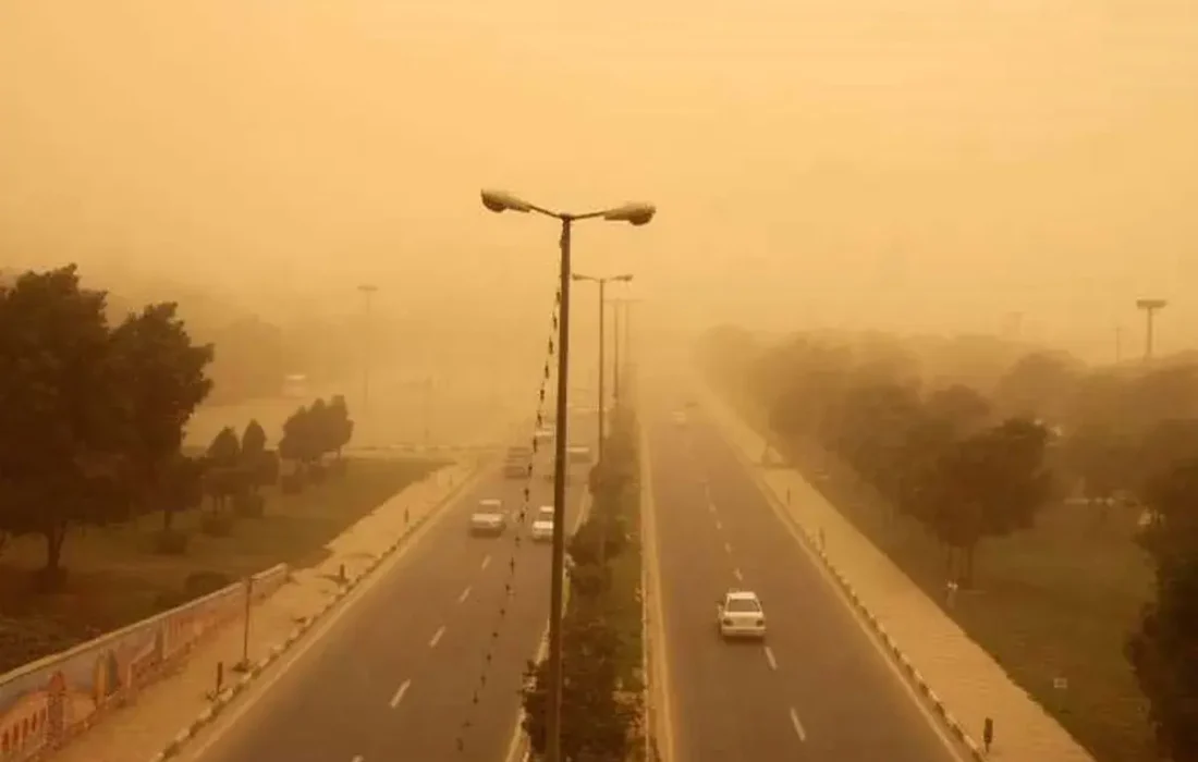 گردوخاک شدید در راه است