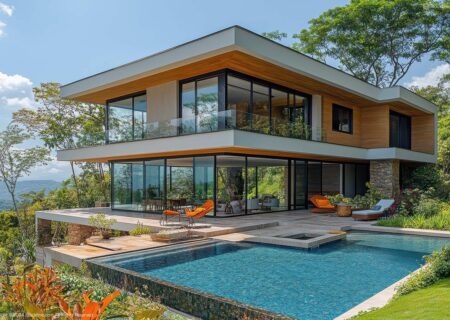 ایده‌های طراحی ویلا رایگان با حیاط بزرگ و باغچه: راهنمای جامع و کاربردی