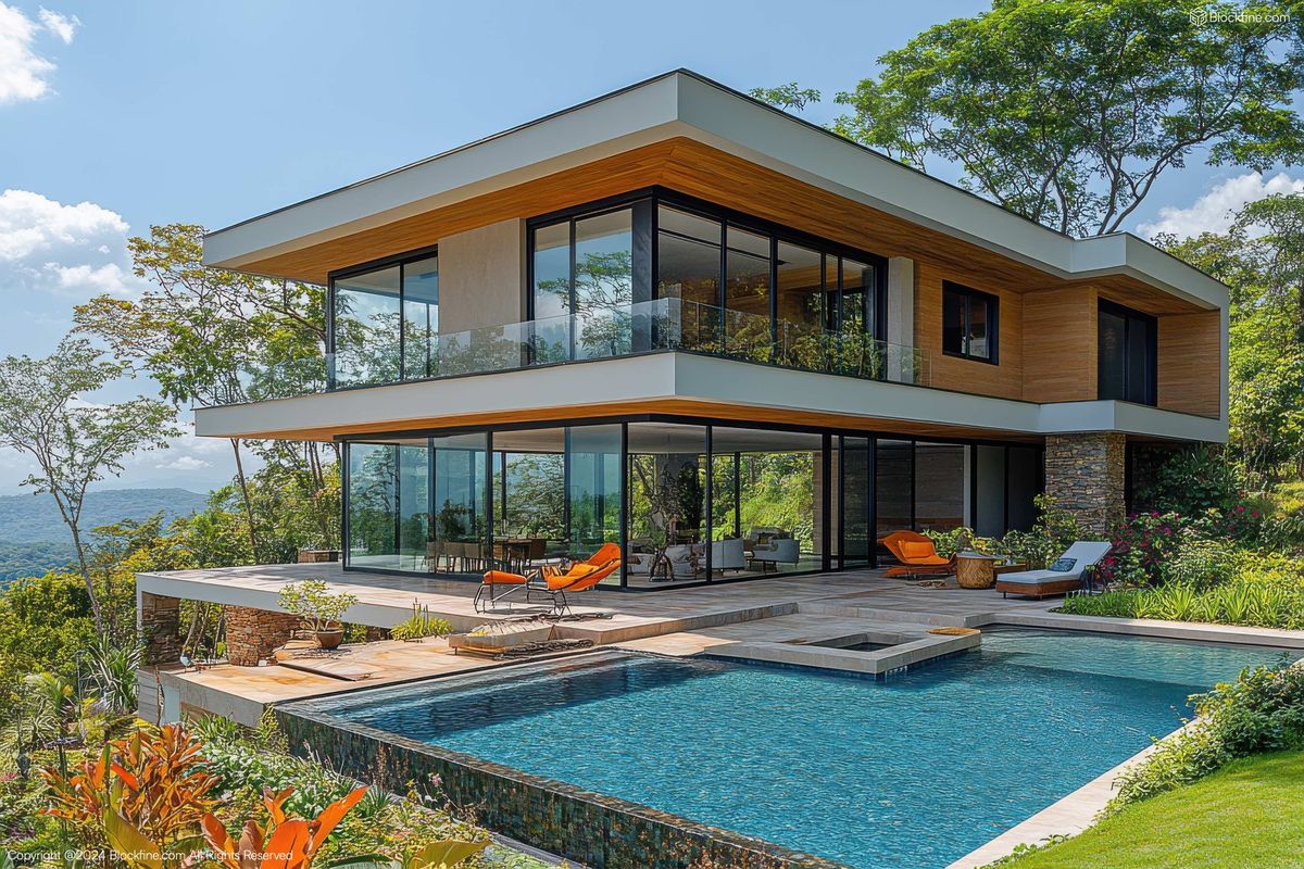 ایده‌های طراحی ویلا رایگان با حیاط بزرگ و باغچه: راهنمای جامع و کاربردی