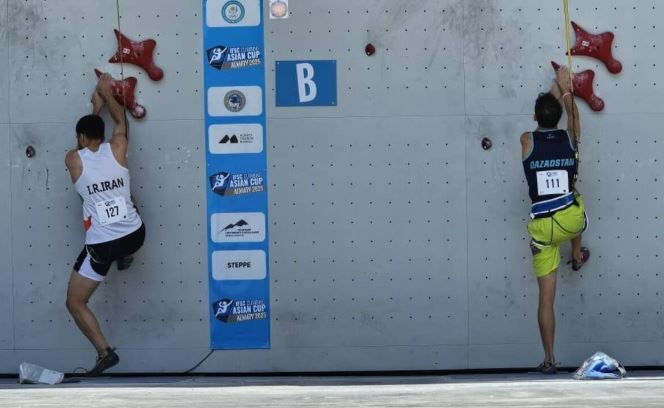 سنگ‌نوردی جام آسیا؛ نمایندگان ایران در ماده سرعت از کسب نشان بازماندند
