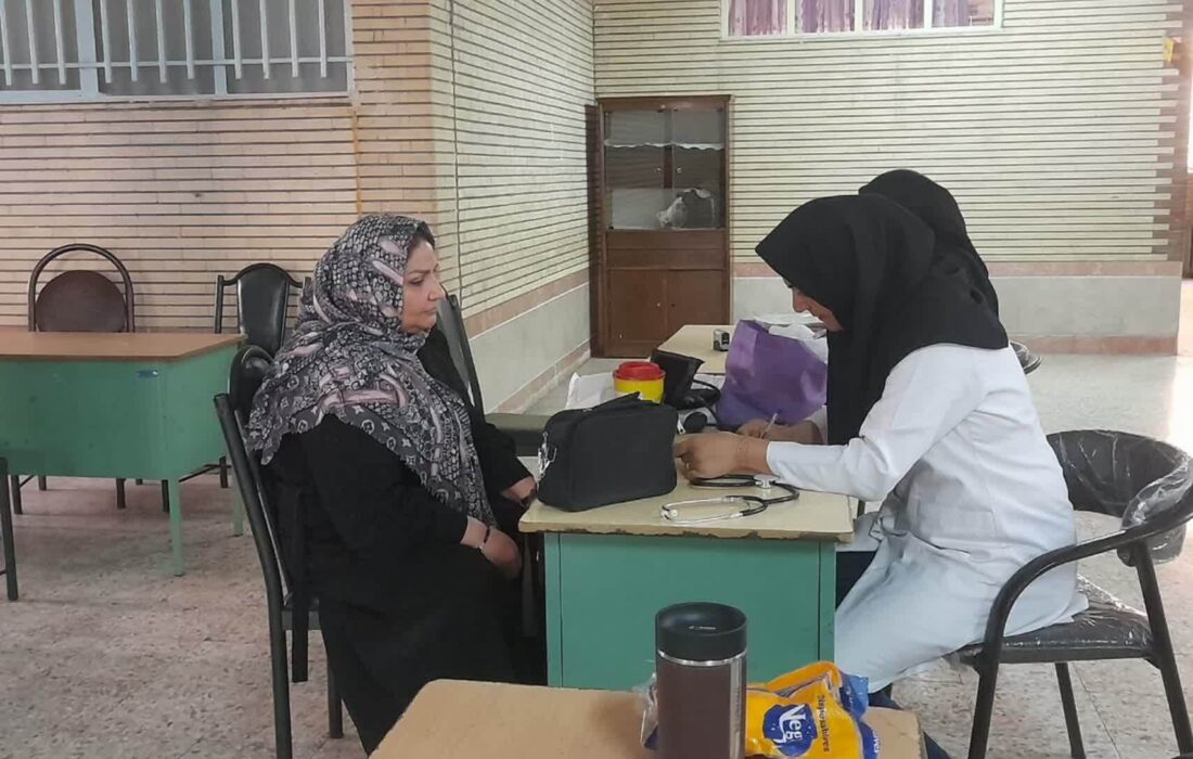 برپایی کاروان سلامت در کرج