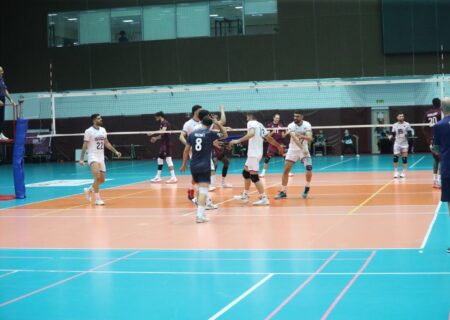 پیروزی تیم ملی والیبال ایران مقابل قطر در دیدار تدارکاتی