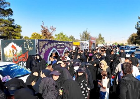 مسیر عاشقی جاماندگان اربعین در تبریز؛ طنین نام «شهدای اقتدار» در موکب‌های حسینی