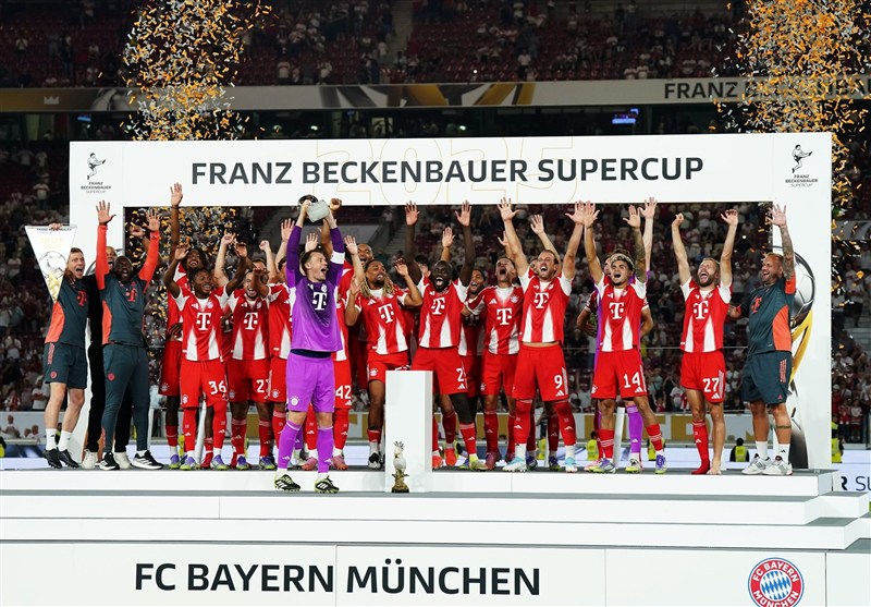 بایرن مونیخ سوپرکاپ آلمان را فتح کرد؛ پیروزی درخشان در آغاز فصل
