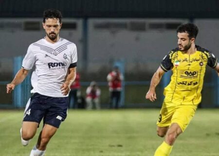 تساوی نفس‌گیر ملوان و سپاهان در انزلی؛ تیرک دروازه ناجی طلایی‌پوشان شد