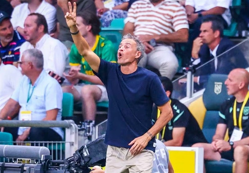 انریکه: بازی سخت بود اما پیروزی شایسته تیم ما شد