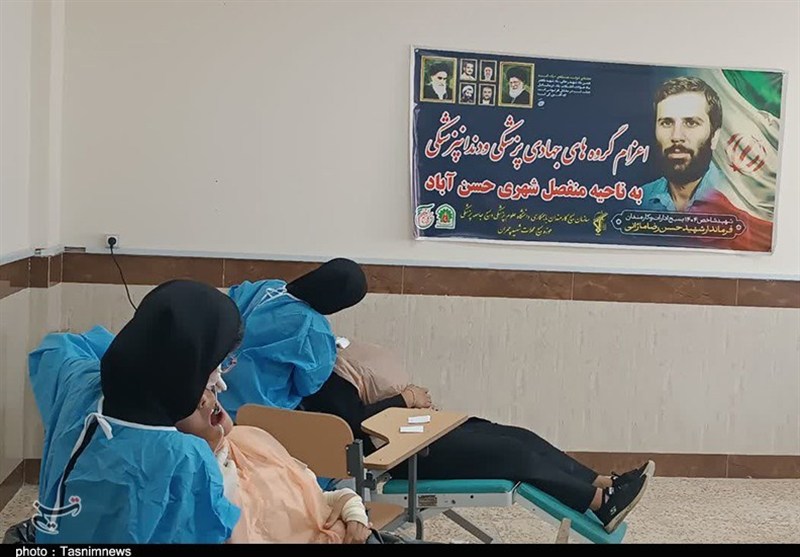 درمان رایگان در حسنآباد سنندج: سپاه، خدمات پزشکی و دندانپزشکی را رایگان ارائه میدهد