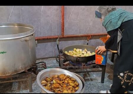 بانوان الوند: همدلی و خدمت بی‌وقفه به زائران اربعین حسینی