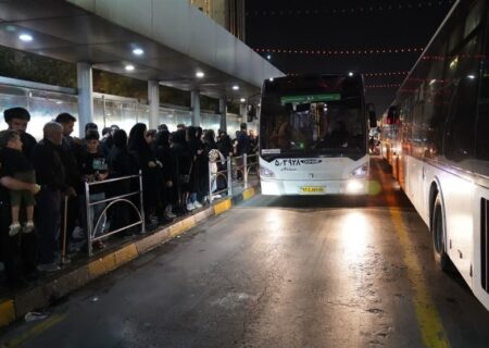 اتوبوسرانی مشهد: خدمات شبانه‌روزی به زائران دهه پایانی صفر با امنیت و سرعت