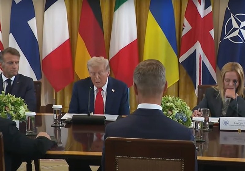 نشست ترامپ با رهبران اروپا: تمایل جمعی مشروط برای پایان جنگ اوکراین