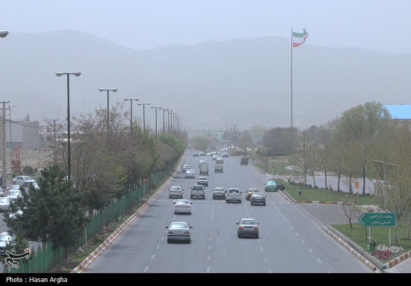 هوای کرمانشاه برای گروههای حساس ناسالم شد؛ قصرشیرین و سرپلذهاب نیز در وضعیت ناسالم قرار گرفتند