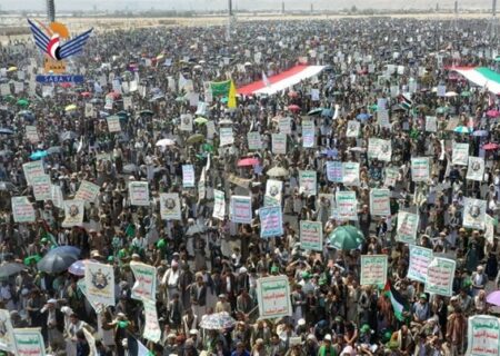 یمن فریاد می‌زند: “طوفان الاقصی” در صعده و صنعاء، همبستگی آتشین با غزه!
