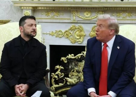 کت پوشیدن زلنسکی در دیدار با ترامپ: حاشیه‌ها و واکنش‌ها