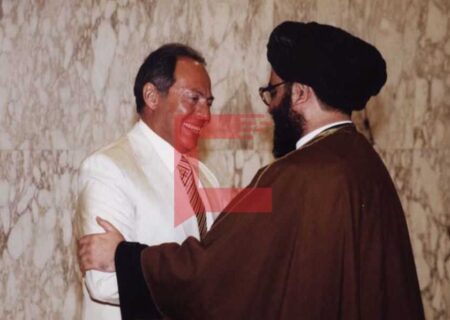 امیل لحود: ثمرات فداکاری‌های شهید نصرالله را در حمایت آزادگان جهان از فلسطین می‌بینیم