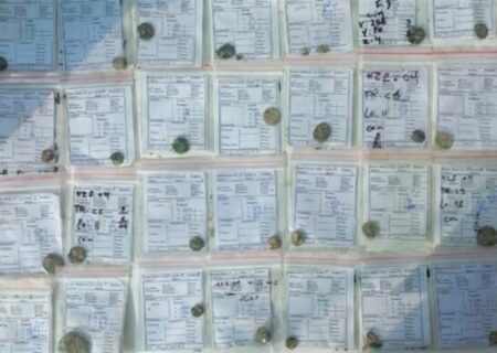 ‌کشف ۱۰۰ سکه تاریخی در کمر‌زرین اصفهان / احتمال کشف یک مرکز تجاری باستانی در این منطقه شدت گرفت