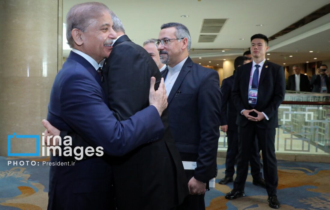 تصاویر: دیدارهای رئیس جمهور در حاشیه نشست سران سازمان همکاری شانگهای