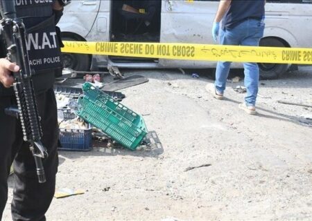 حادثه امنیتی در پاکستان در پی حمله انتحاری به مقر پلیس