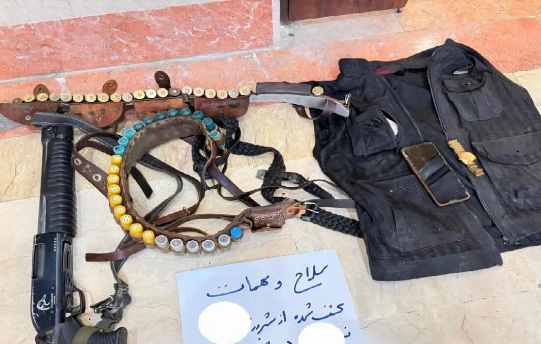 هلاکت شرور مسلح سابقهدار در شهرستان کوه چنار + تصاویر