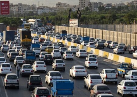 ترافیک سنگین در تمامی محور‌های شمالی
