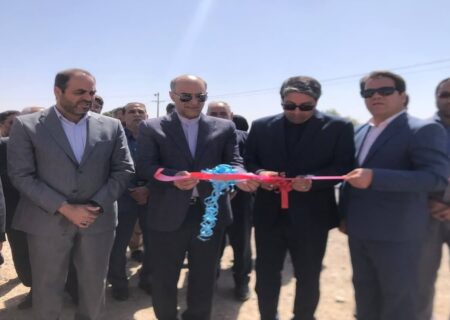 افتتاح پروژه های هفته دولت در شهرستان فیروزه + عکس