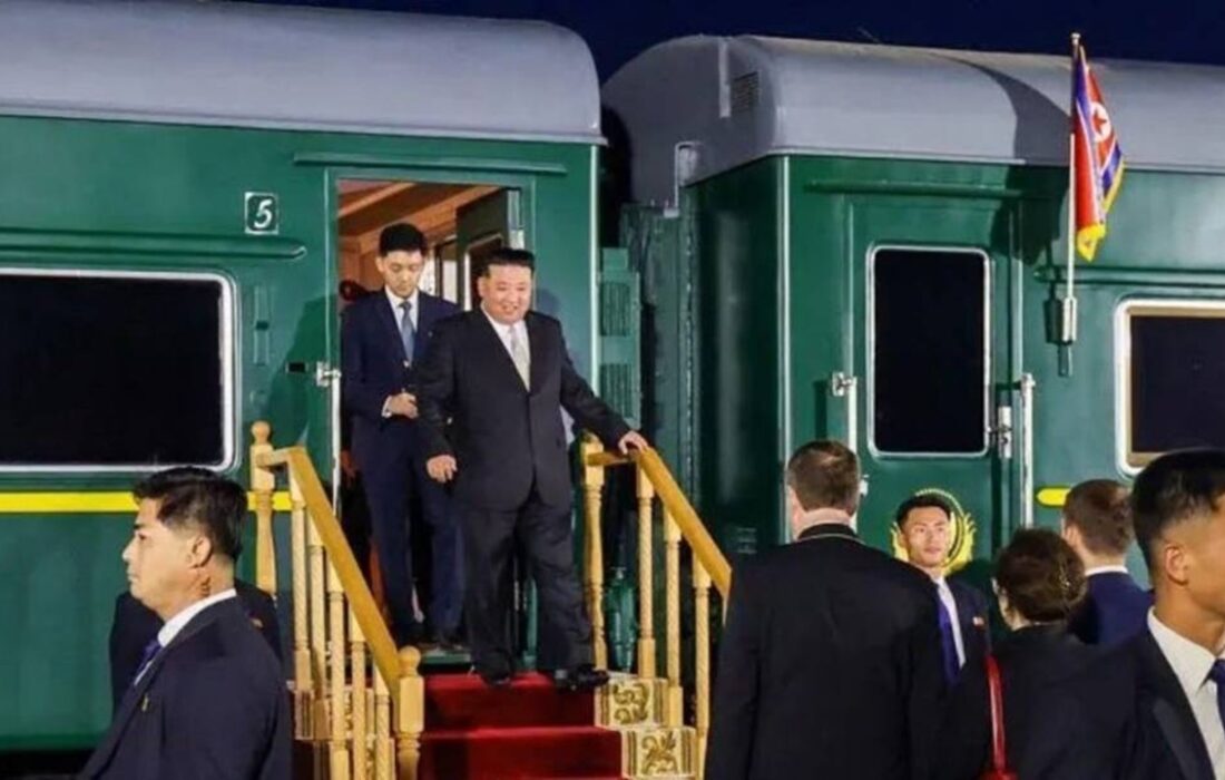 سفر رهبر کره شمالی با قطار زرهی به پکن + فیلم