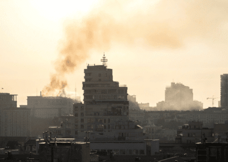 حمله پهپادی به تاسیسات نفتی در غرب روسیه