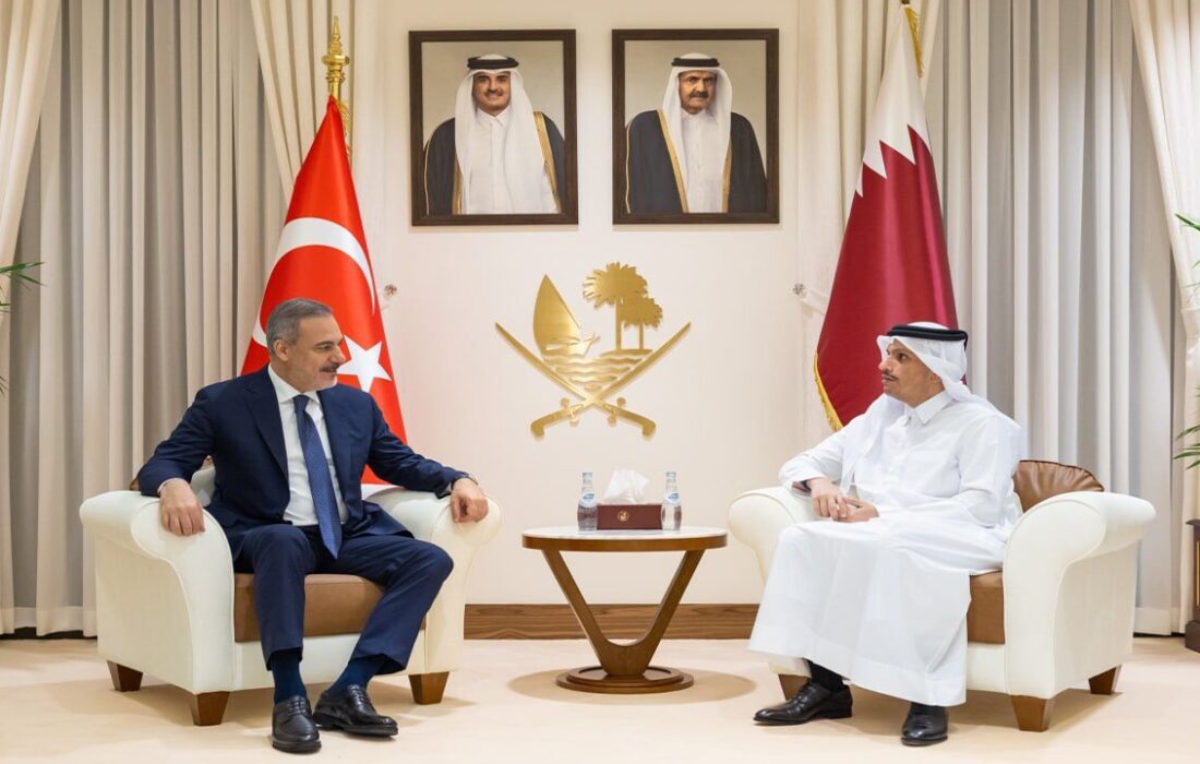 رایزنیهای فشرده وزیر خارجه ترکیه با قطر و اردن در آستانه نشست دوحه
