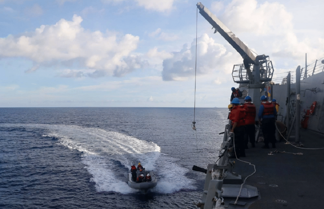 واکنش پکن به گشت مشترک آمریکا، ژاپن و فیلیپین در دریای چین جنوبی