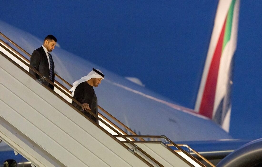 سفر رسمی رئیس امارات به جمهوری آذربایجان