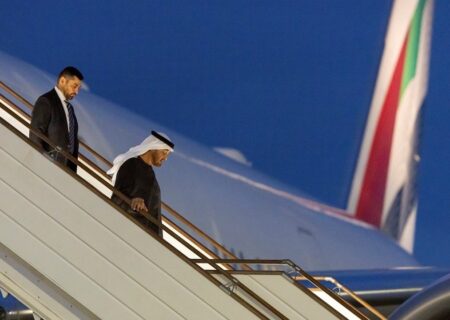 سفر رسمی رئیس امارات به جمهوری آذربایجان