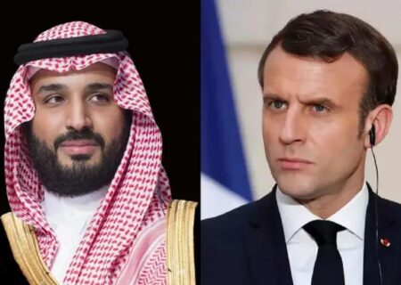 گفتگوی مکرون و ولیعهد سعودی درباره فلسطین