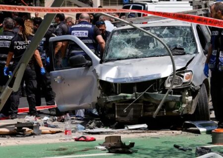 انفجار خودرو در تل آویو